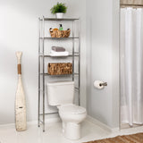 Honey Can Do Over-the-Toilet Storage Shelf, 4 Tiers - Honey-Can-Do - Nimbus Distributors - wholesale and distributors in United States