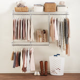 Rubbermaid 3-6ft Steel Expandable Closet Kit Organization Storage Solution, White - Rubbermaid - Nimbus Distributors - wholesale and distributors in United States