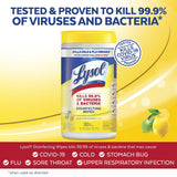 Lysol Disinfectant Wipes, Multi-Surface Antibacterial Cleaning Wipes, For Disinfecting and Cleaning, Lemon and Lime Blossom, 240 Count (Pack of 3) - Lysol - Nimbus Distributors - wholesale and distributors in United States