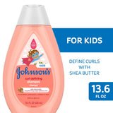 Johnson's Kids, Curl-Defining Shampoo with Shea Butter, Tear-Free, 13.6 FL OZ - Johnson's - Nimbus Distributors - wholesale and distributors in United States