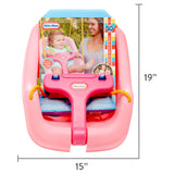 Little Tikes 2-in-1 Snug 'n Secure Swing with High Back and T-Bar, Pink- Infant Baby Toddler Swing, Outdoor Backyard Play Toy for Girls Boys Ages 9 months to 1 2 3 Years Old Little Tikes Nimbus Distributors United States