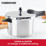 Farberware 6-Quart Aluminum Stovetop Pressure Cooker, 15 PSI - Farberware - Nimbus Distributors - wholesale and distributors in United States