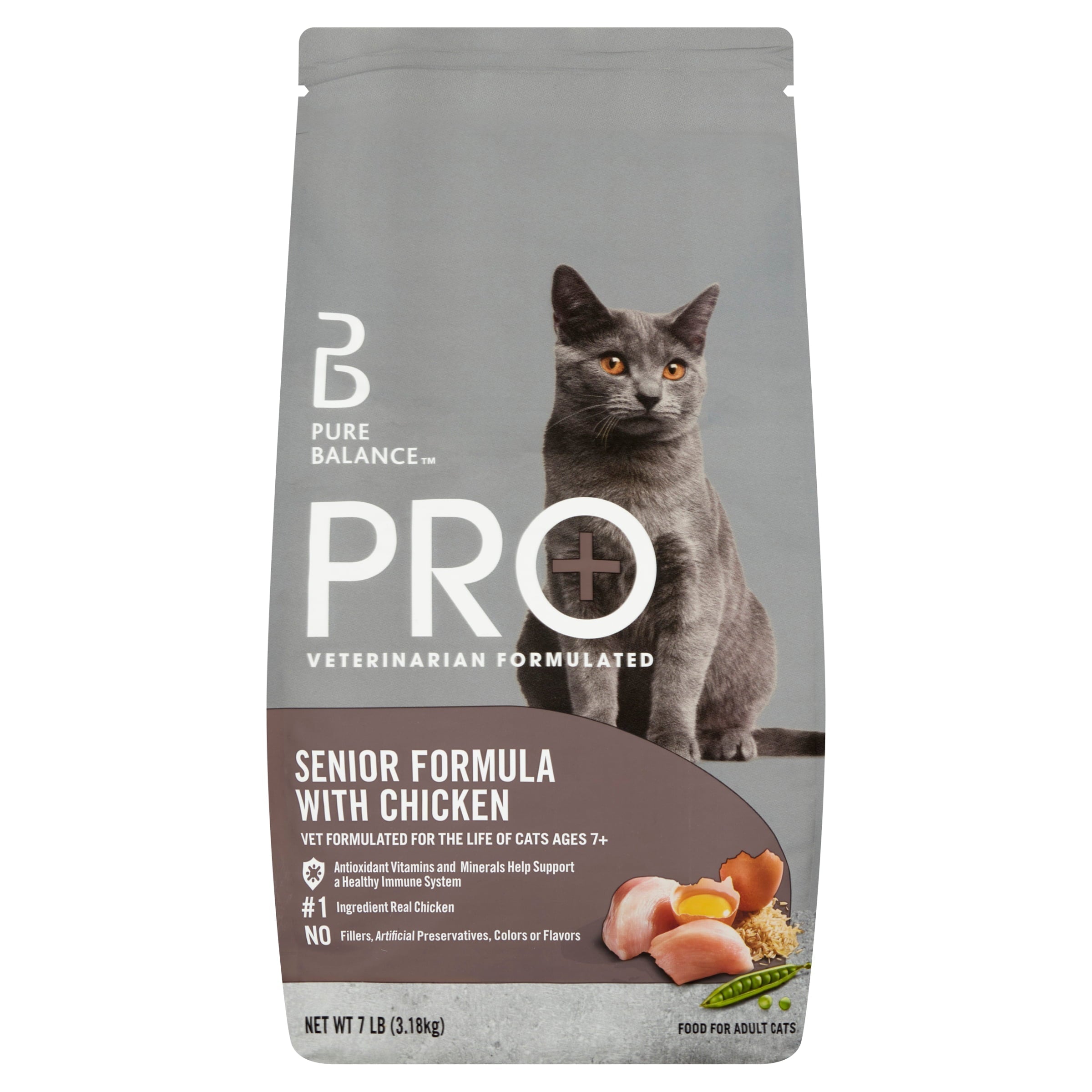 Pure Balance Pro+ Senior Formula with Chicken Dry Cat Food, 7 lbs - Pure Balance - Nimbus Distributors - wholesale and distributors in United States