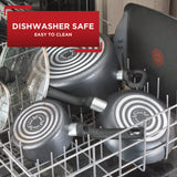 T-fal Easy Care Nonstick Cookware, 20 Piece Set, Grey, Dishwasher Safe - T-fal - Nimbus Distributors - wholesale and distributors in United States