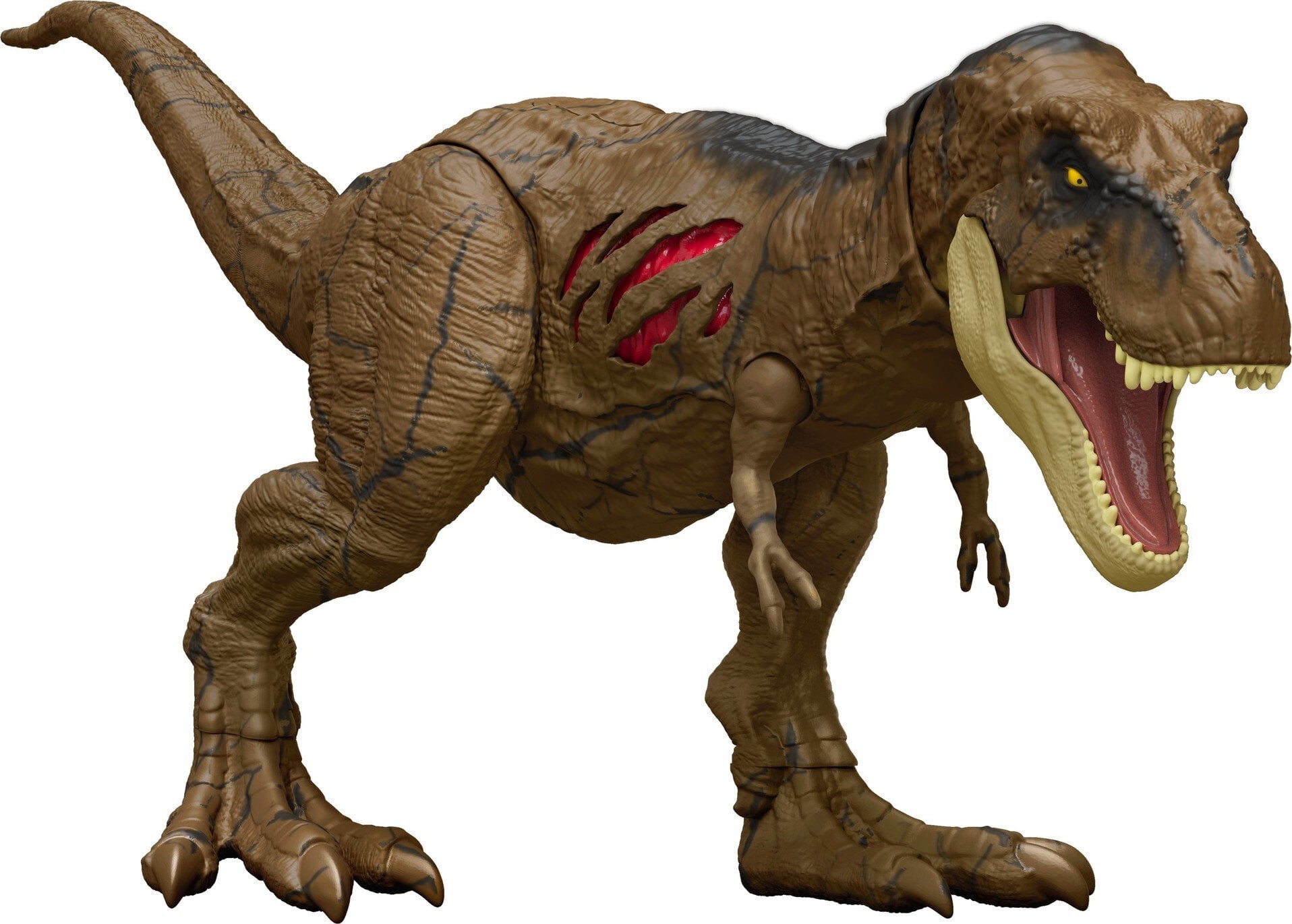 Jurassic World Dominion: Extreme Damage T Rex Dinosaur Action Figure Toy for Battle Play - Jurassic World - Nimbus Distributors - wholesale and distributors in United States