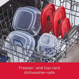 Rubbermaid EasyFindLids 40 Piece Food Storage Containers with Vented Lids Variety Set, Red - Rubbermaid - Nimbus Distributors - wholesale and distributors in United States