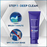 Crest 3D White Brilliance + Whitening Two-Step Toothpaste, Mint, 4.0 oz and 2.3 oz - TheraBreath - Nimbus Distributors - wholesale and distributors in United States