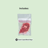 FoodSaver Quart Size Liquid Block Vacuum Heat-seal Bags, 12 Count - FoodSaver - Nimbus Distributors - wholesale and distributors in United States
