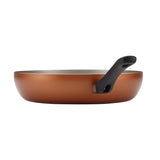 Farberware 12-Inch Performance Nonstick Deep Frying Pan/Fry Pan, Copper - Farberware - Nimbus Distributors - wholesale and distributors in United States
