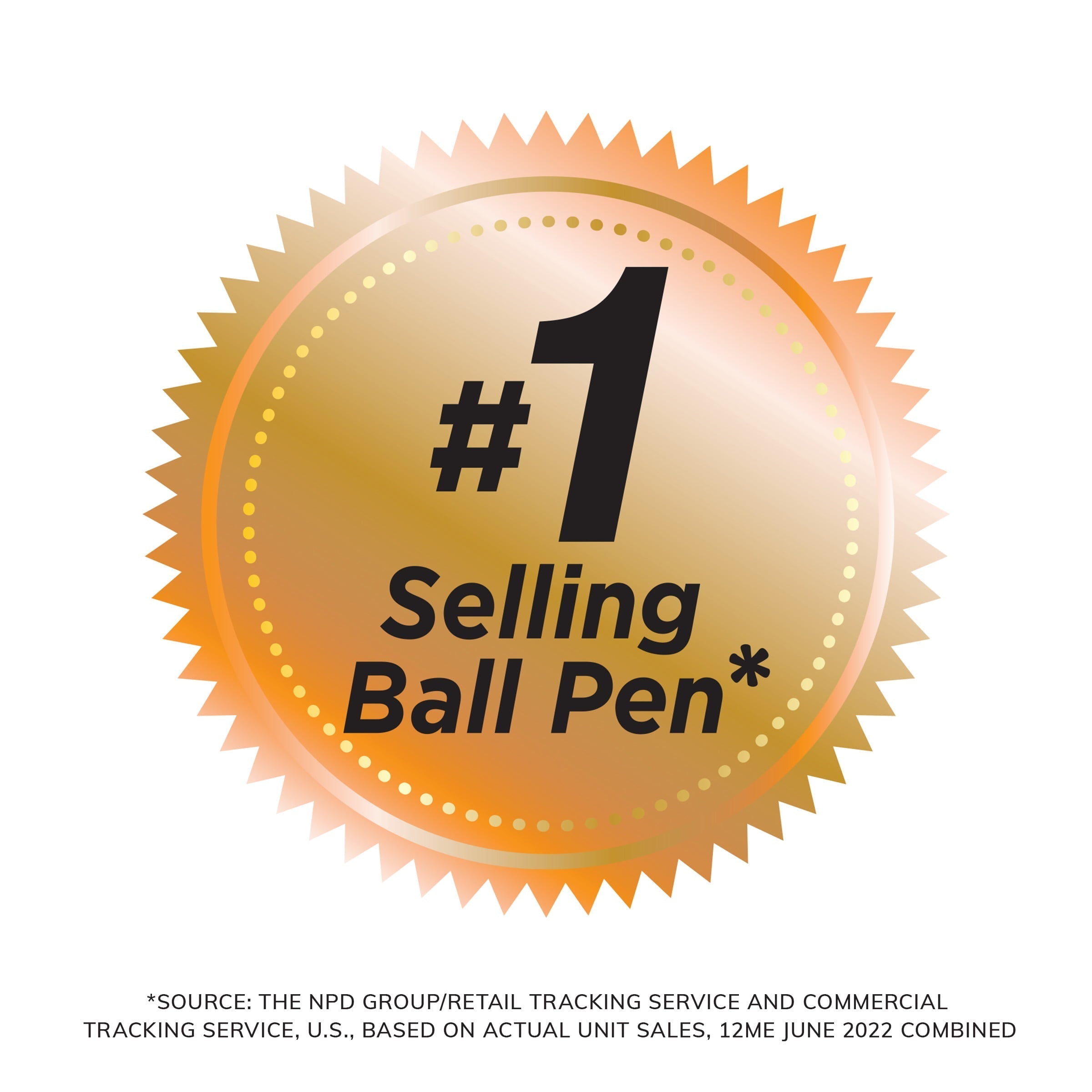 BIC Round Stic Xtra Life Ball Point Pen, Medium Point (1.0 mm), Black Ink, Bulk Pack of 144 Pens - BIC - Nimbus Distributors - wholesale and distributors in United States