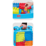 MEGA BLOKS Build n' Learn Table Blocks for Toddlers 1-3, Blue - MEGA BLOKS - Nimbus Distributors - wholesale and distributors in United States