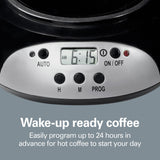 Hamilton Beach Programmable Coffee Maker, 12 Cups, Black, Model 49465R - Hamilton Beach - Nimbus Distributors - wholesale and distributors in United States