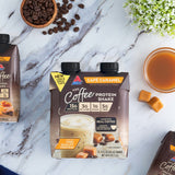 Atkins Gluten Free Protein-Rich Shake, Cafe Caramel, Keto Friendly, 4 Count (Ready to Drink) - Atkins - Nimbus Distributors - wholesale and distributors in United States