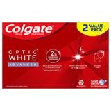 Colgate Optic White Advanced Teeth Whitening Toothpaste, Sparkling White, 3.2 oz, 2 Pack - Colgate - Nimbus Distributors - wholesale and distributors in United States