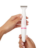 PALMPERFECT Total Grooming System, White, Interchangeable Heads, Water Resistant, Female Electric Shaver - palmperfect - Nimbus Distributors - wholesale and distributors in United States