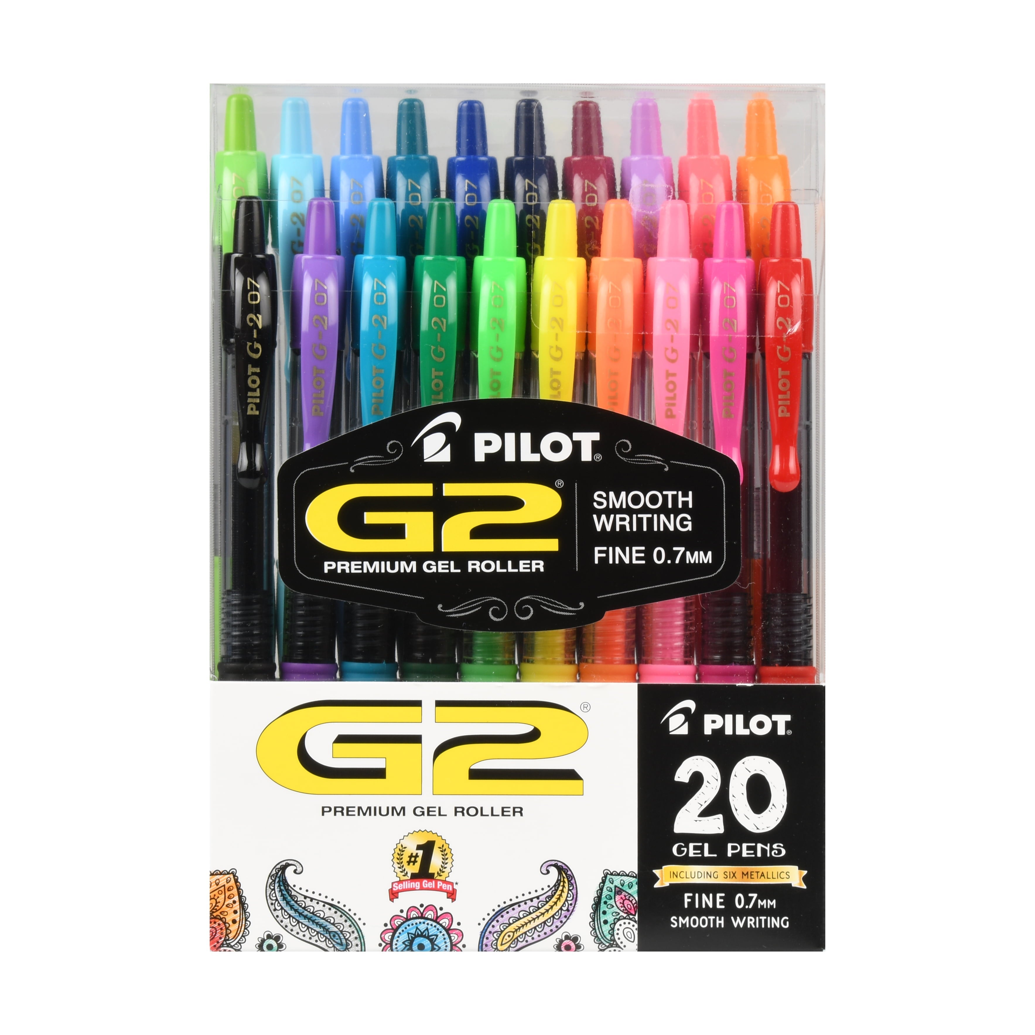 Pilot G2 Premium Gel Ink Pens, Fine Point, Asst, (20 Count). - Pilot - Nimbus Distributors - wholesale and distributors in United States