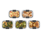 Rubbermaid Brilliance Food Storage Containers, 3.2 Cup 5 Pack, Leak-Proof, BPA Free, Clear Tritan Plastic - Rubbermaid - Nimbus Distributors - wholesale and distributors in United States