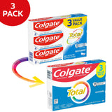Colgate Total Whitening Toothpaste, Mint, 3 Pack, 5.1 Oz Tubes - Colgate - Nimbus Distributors - wholesale and distributors in United States