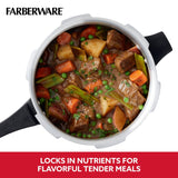 Farberware 6-Quart Aluminum Stovetop Pressure Cooker, 15 PSI - Farberware - Nimbus Distributors - wholesale and distributors in United States