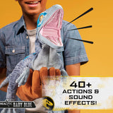 Jurassic World REALFX Baby Blue | Hyper-Realistic Dinosaur Animatronic Puppet Toy | Life-like Movements and Real Movie Sounds | Jurassic World Dominion Official Gifts, Collectables and Toys - Jurassic World - Nimbus Distributors - wholesale and distributors in United States
