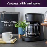 Mr. Coffee 5-Cup Programmable Coffee Maker, 25 oz. Mini Brew, Black - Mr. Coffee - Nimbus Distributors - wholesale and distributors in United States