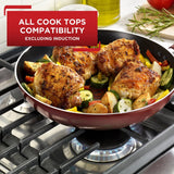 T-fal Easy Care 12PC set RED - T-fal - Nimbus Distributors - wholesale and distributors in United States