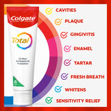 Colgate Total Whitening Toothpaste, Mint, 3 Pack, 5.1 Oz Tubes - Colgate - Nimbus Distributors - wholesale and distributors in United States