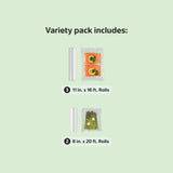 FoodSaver Vacuum Seal Rolls Multi-Pack, 3 Rolls (11" x 16') and 2 Rolls (8" x 20') - FoodSaver - Nimbus Distributors - wholesale and distributors in United States