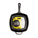 Lodge Cast Iron 10.5" Seasoned Square Grill Pan - Lodge - Nimbus Distributors - wholesale and distributors in United States