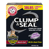Arm Hammer Clump Seal Multi-Cat Complete Odor Sealing Clumping Cat Litter, 38lb - Arm & Hammer - Nimbus Distributors - wholesale and distributors in United States