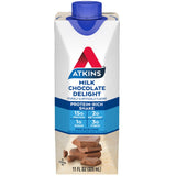 Atkins Protein-Rich Shake, Milk Chocolate Delight, Keto Friendly, 12 Count (Ready to Drink) - Atkins - Nimbus Distributors - wholesale and distributors in United States